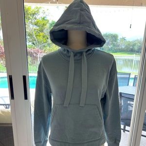 Banana Republic Sweater XSmall Blue Hoodie Long Sleeve Rayon Adult Womens